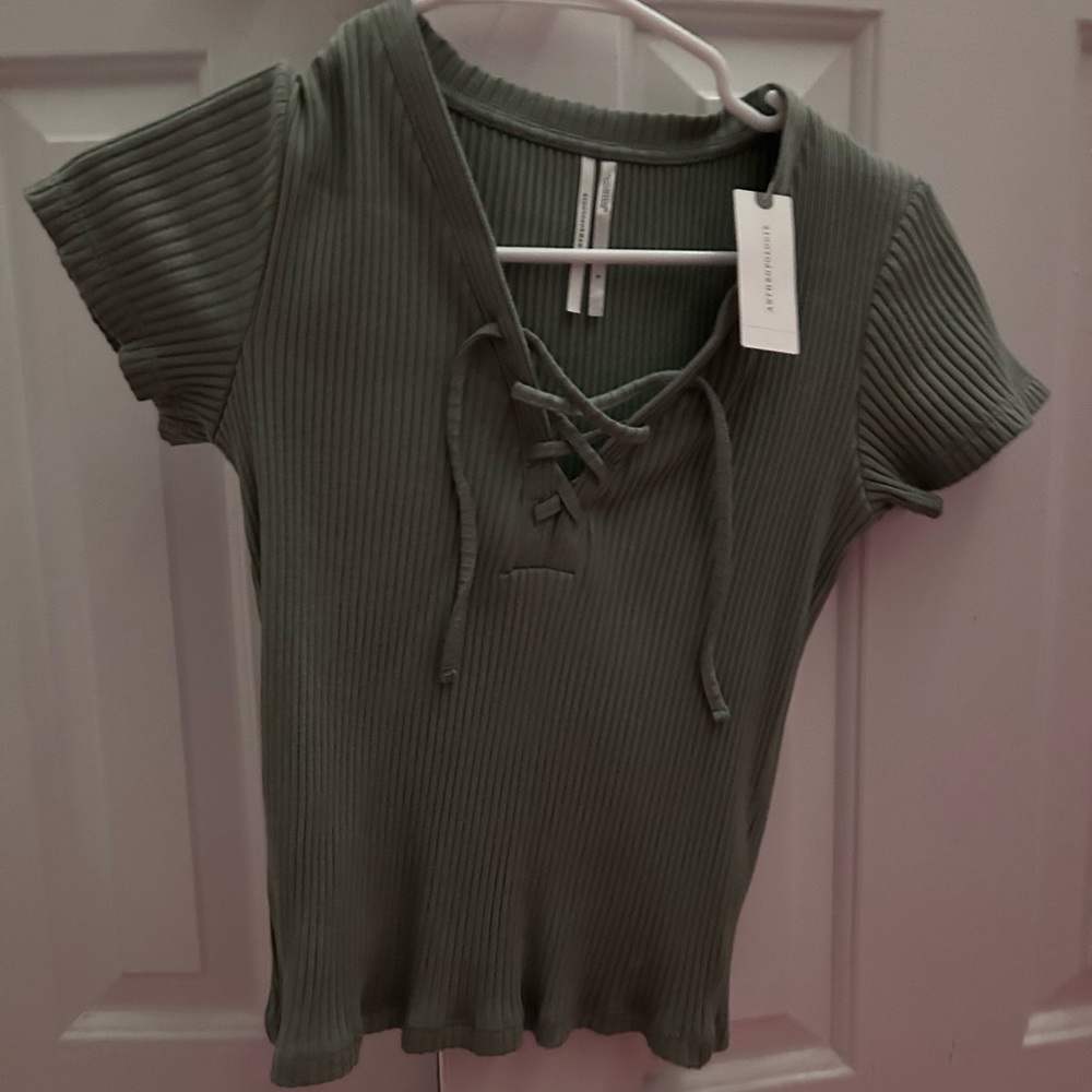 anthropology green top